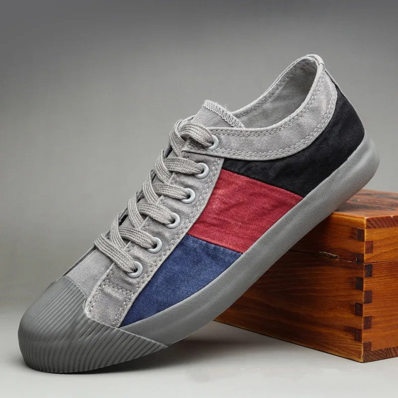 Old-School Canvas Sneakers
