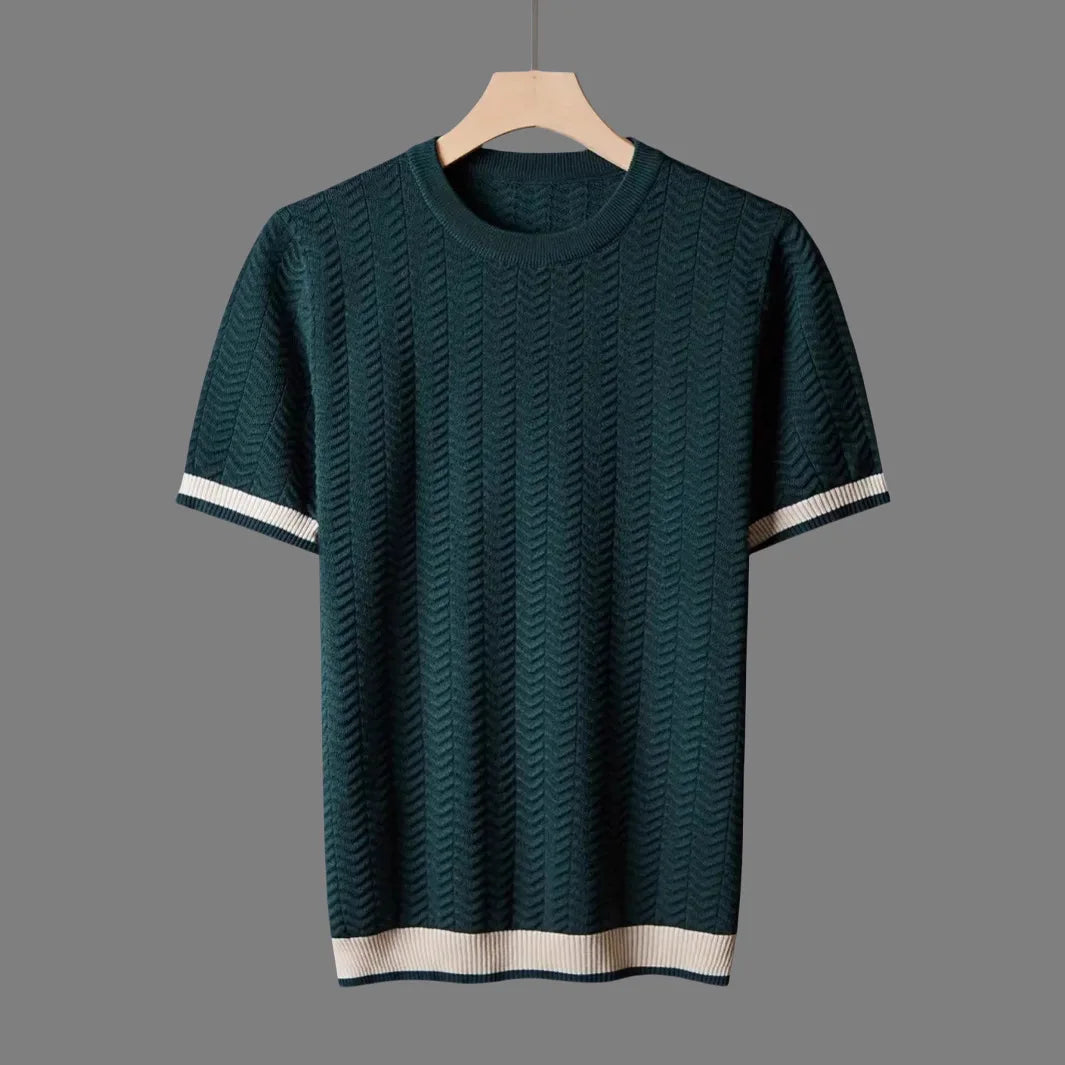 Jacquard Knitted Shirt