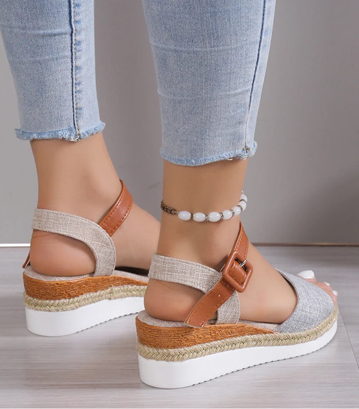 Sunset Wedge Sandals