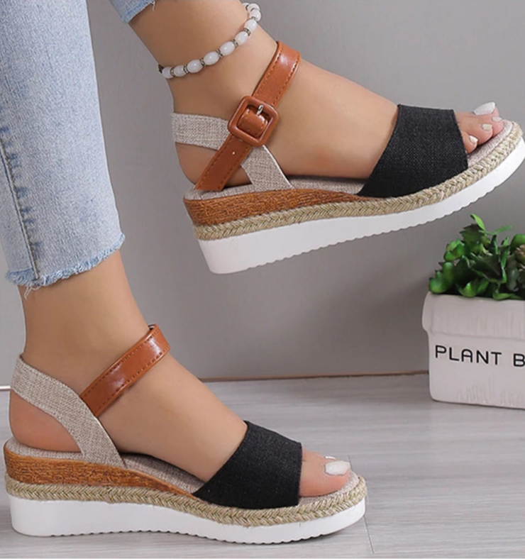 Sunset Wedge Sandals