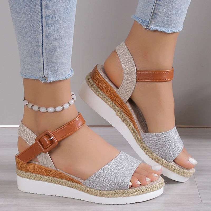Sunset Wedge Sandals