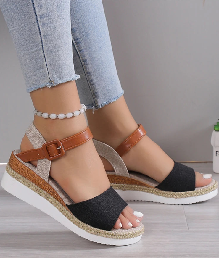 Sunset Wedge Sandals