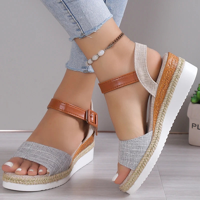 Sunset Wedge Sandals