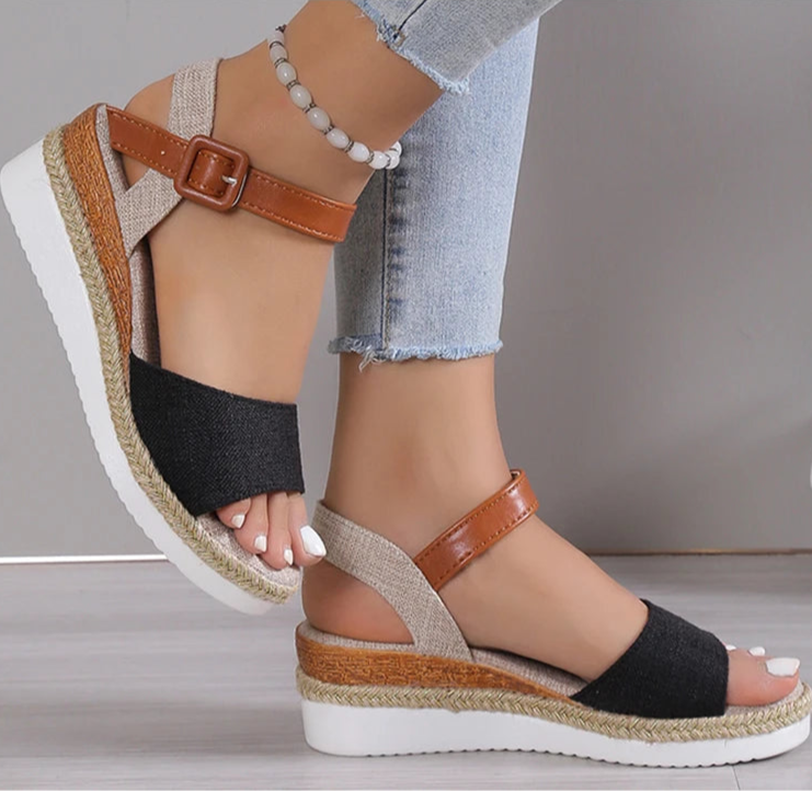 Sunset Wedge Sandals