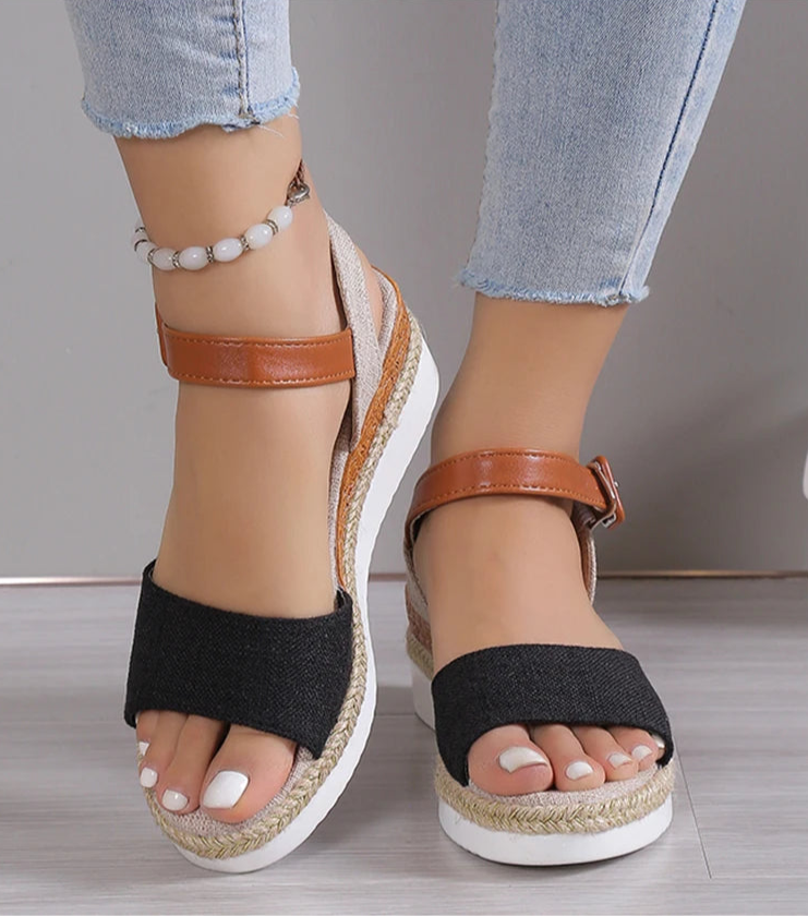 Sunset Wedge Sandals