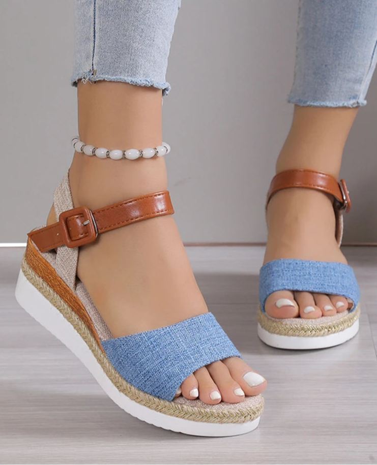 Sunset Wedge Sandals
