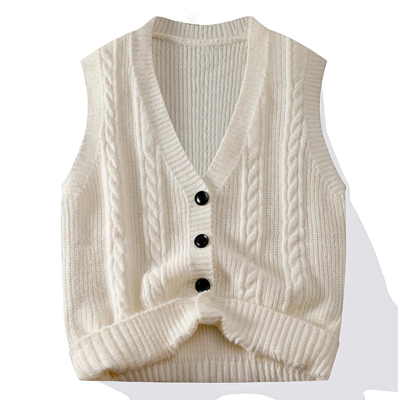 Wardrobe Classic: Fleece Cable Vest