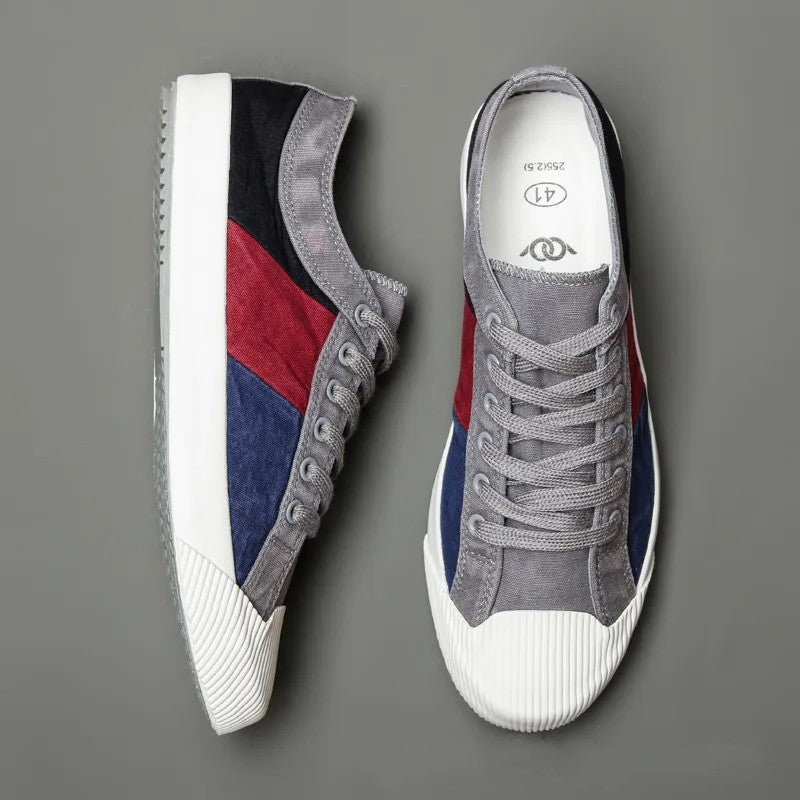 Old-School Canvas Sneakers