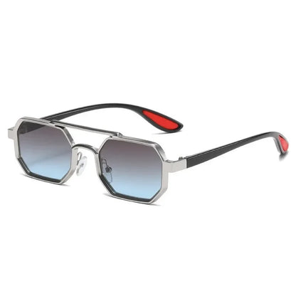 Titanium Octagon Sunglasses