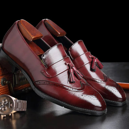 Leather Tassels Brogue