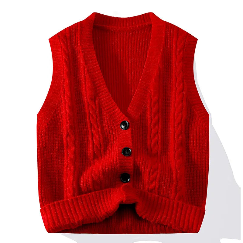 Wardrobe Classic: Fleece Cable Vest