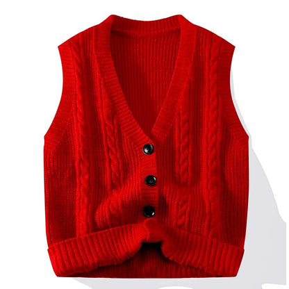Wardrobe Classic: Fleece Cable Vest