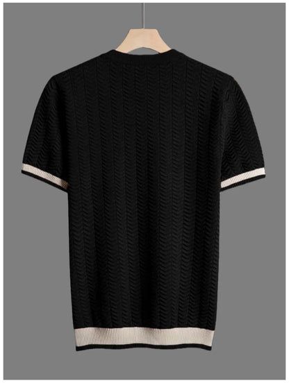 Jacquard Knitted Shirt