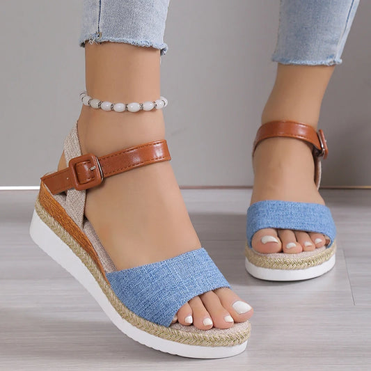 Sunset Wedge Sandals