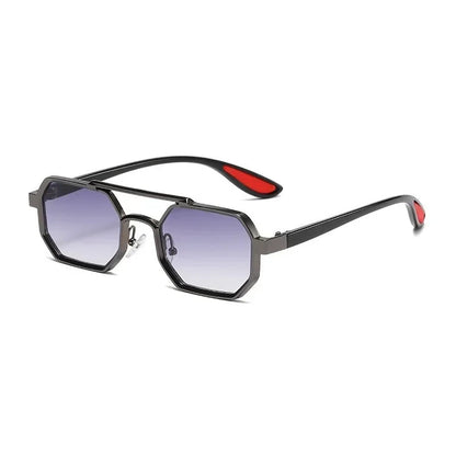 Titanium Octagon Sunglasses
