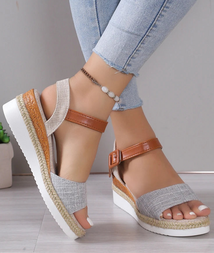 Sunset Wedge Sandals