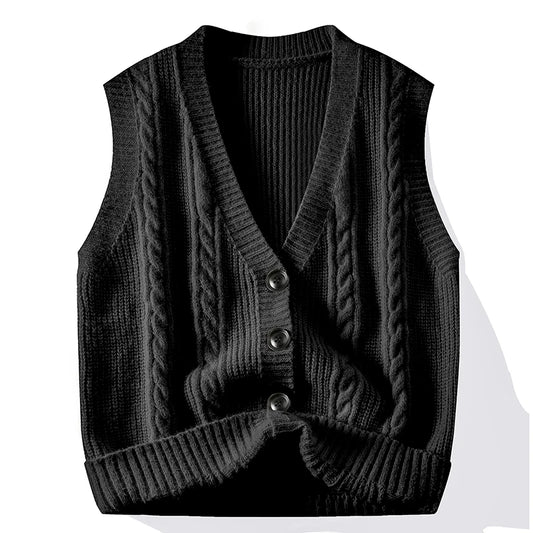 Wardrobe Classic: Fleece Cable Vest