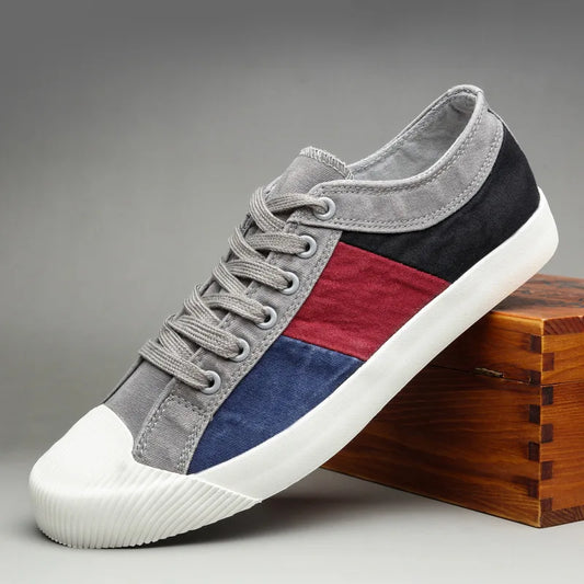 Old-School Canvas Sneakers