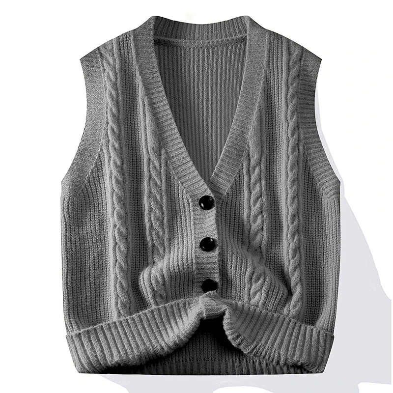 Wardrobe Classic: Fleece Cable Vest
