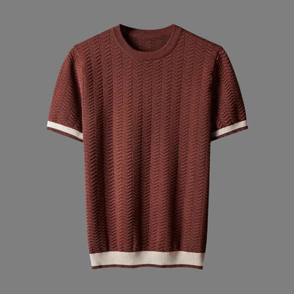 Jacquard Knitted Shirt