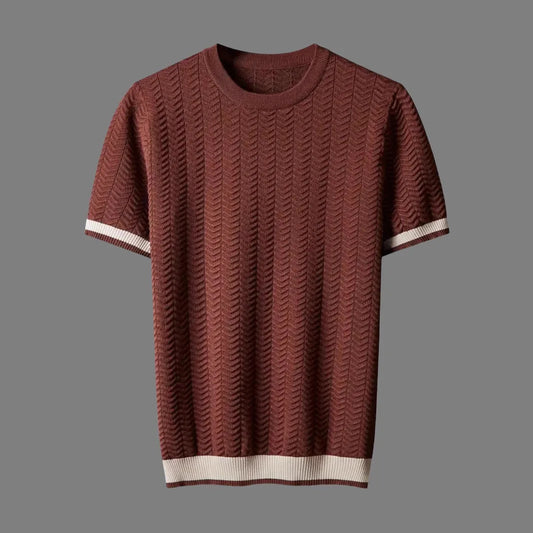 Jacquard Knitted Shirt