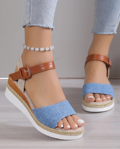 Sunset Wedge Sandals