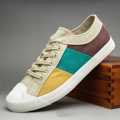 Old-School Canvas Sneakers