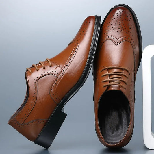 Genuine Leather Oxfords